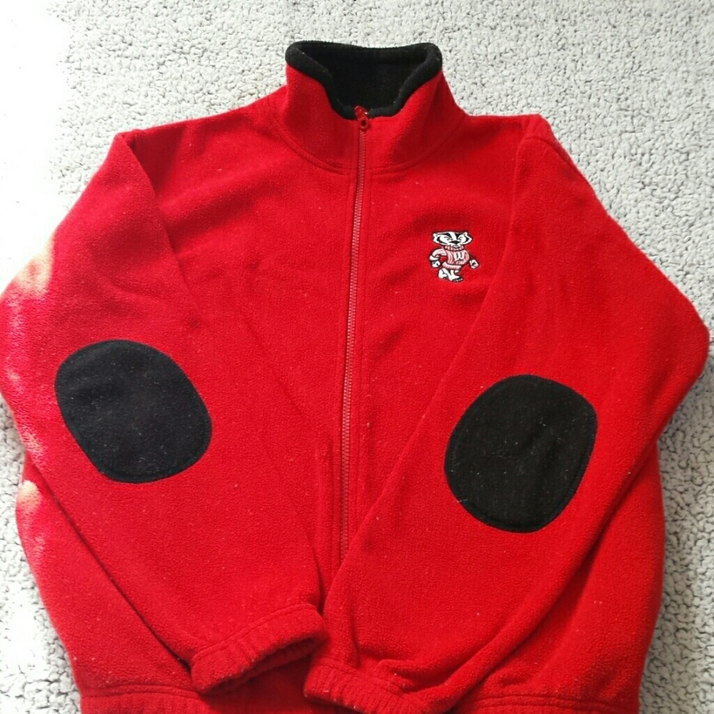 Bucky badger fleece